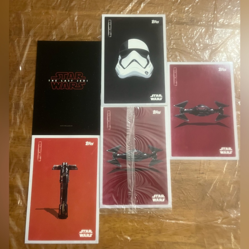 2/$14.00 Star Wars Cards